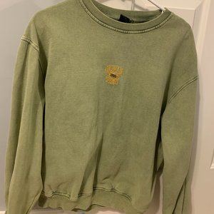 Urban Outfitters Green Colorado Springs Crewneck Sweatshirt